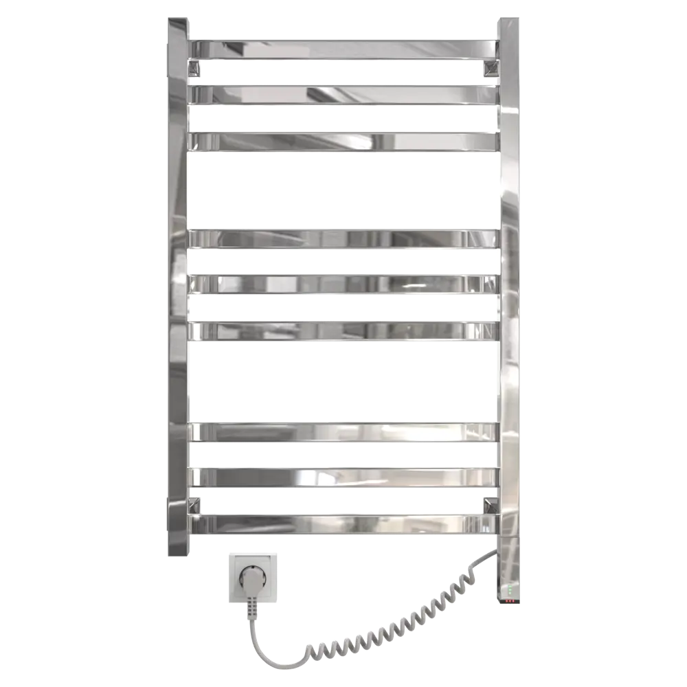 Полотенцесушитель электрический Арго Соренто-Э 500x1000 мм 115 Вт с терморегулятором лесенка цвет хром STLM-2037549 - Вид №1