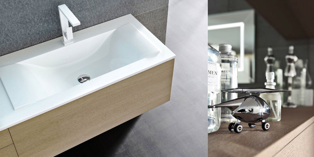 Комплект мебели для ванной комнаты Sky 117 Arbi Sky Legno Collection SKY117 - Вид №2