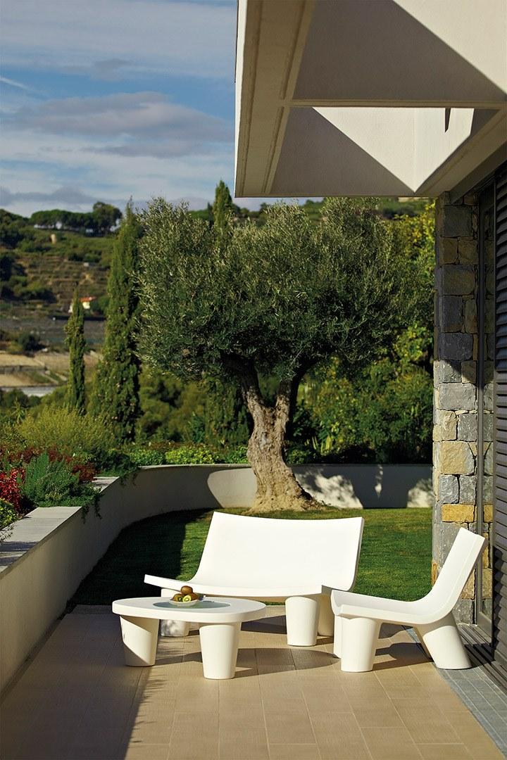 SLIDE Диван из полиэтилена Low lita sun-id-1367892 - Вид №2