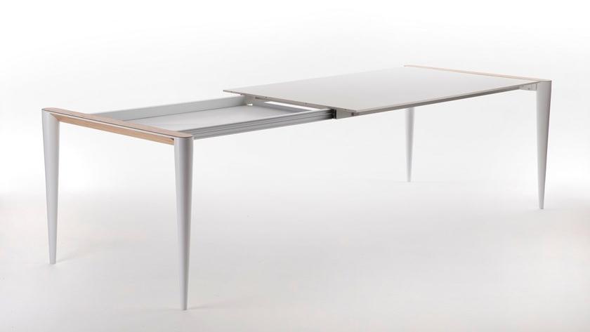 Casamania & Horm Раздвижной прямоугольный стол из феникса и металла sun-id-1492721 - Вид №5