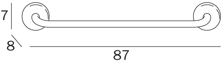 INDA® Вешалка для полотенец Colorella A2390 - Вид №1