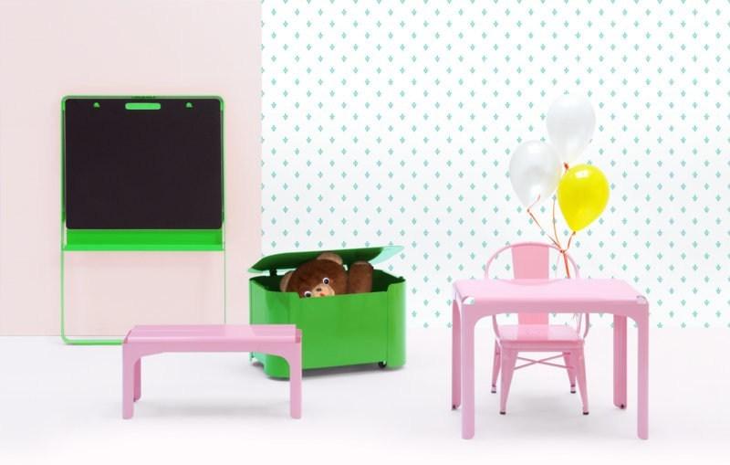 Tolix Металлический стол / письменный стол Enfants sun-id-1420568 - Вид №4