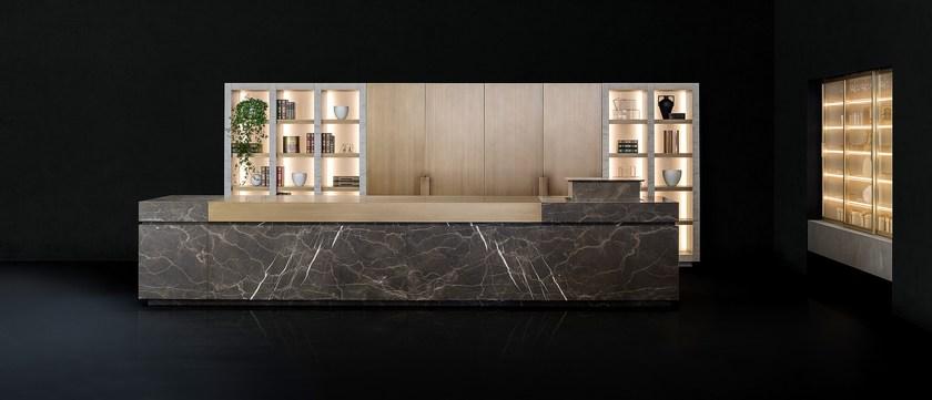 TM Italia Cucine Кухня из натурального камня с островом sun-id-1361846 - Вид №3