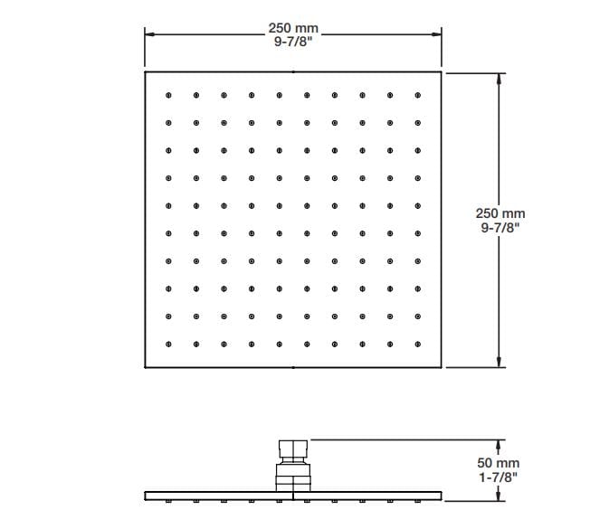 Термостатический набор для душа с душем BARIL Rec B05 ARCH-00139570 - Вид №2