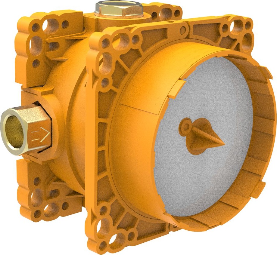 H3789800001011 Simibox Light встраиваемый смешивающий блок для смесителей для ванны/душа, без запорной арматуры LAUFEN PRO