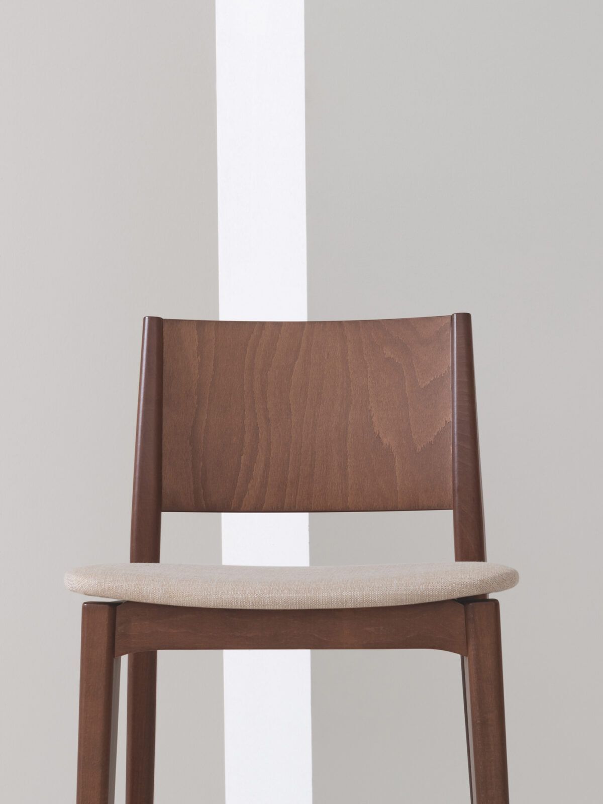 Штабелируемый стул из бука с мягким сиденьем Billiani Blazer ARCH-00050414 - Вид №2