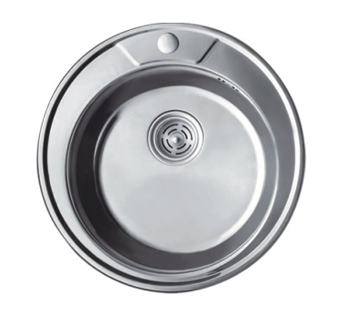 HBS490-06 Кухонная мойка , матовая сталь Haiba 