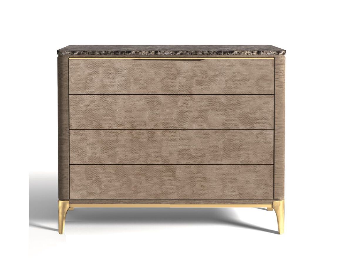 Комод из мрамора и кожи Hurtado Evolution ARCH-00027523