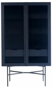 more Лакированная витрина из дерева и стекла Harri