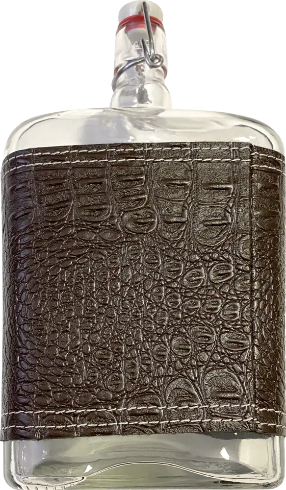 Бутыль Santreyd «Викинг» 1,75 л для домашних напитков с кожаным чехлом 18665271