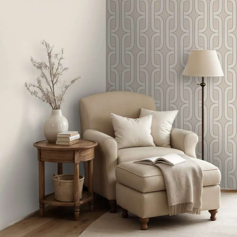 Обои флизелиновые Euro Decor Mansory белые 1.06 м ED7299-01 STLM-2070124 - Вид №4