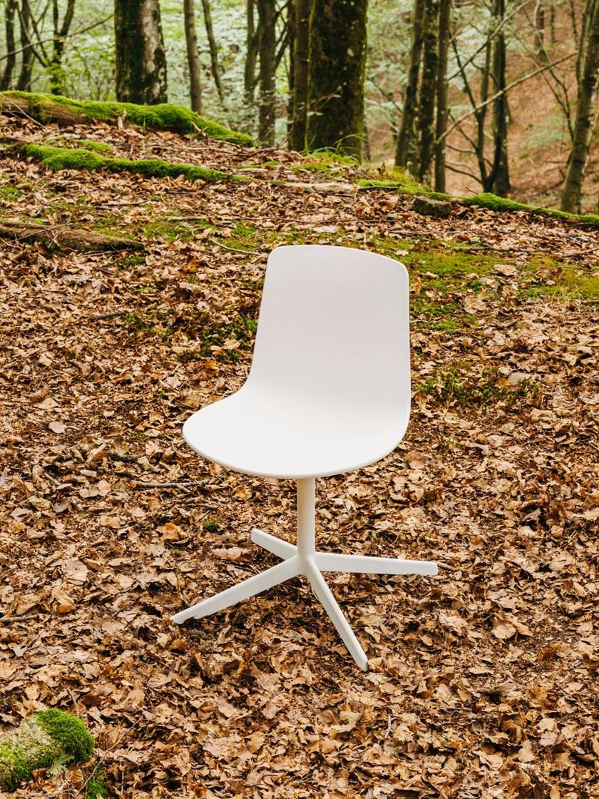 ENEA Стул с обивкой из ткани с 4 спицами Lottus sun-id-1492651 - Вид №1