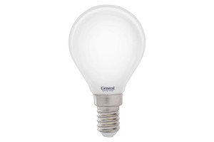 16165327 Светодиодная лампа FIL Шарик G45S-M-8W-E14 649999 General Lighting Systems