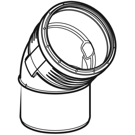 390.521.14.1 Отвод Geberit Silent-PP Geberit  - Вид №1