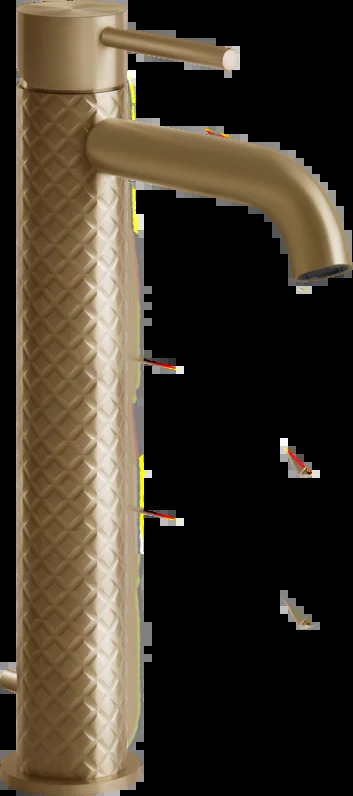 Смеситель для умывальника 54104 726 Gessi Gessi316 ТЕПЛАЯ БРОНЗА BR. PVD