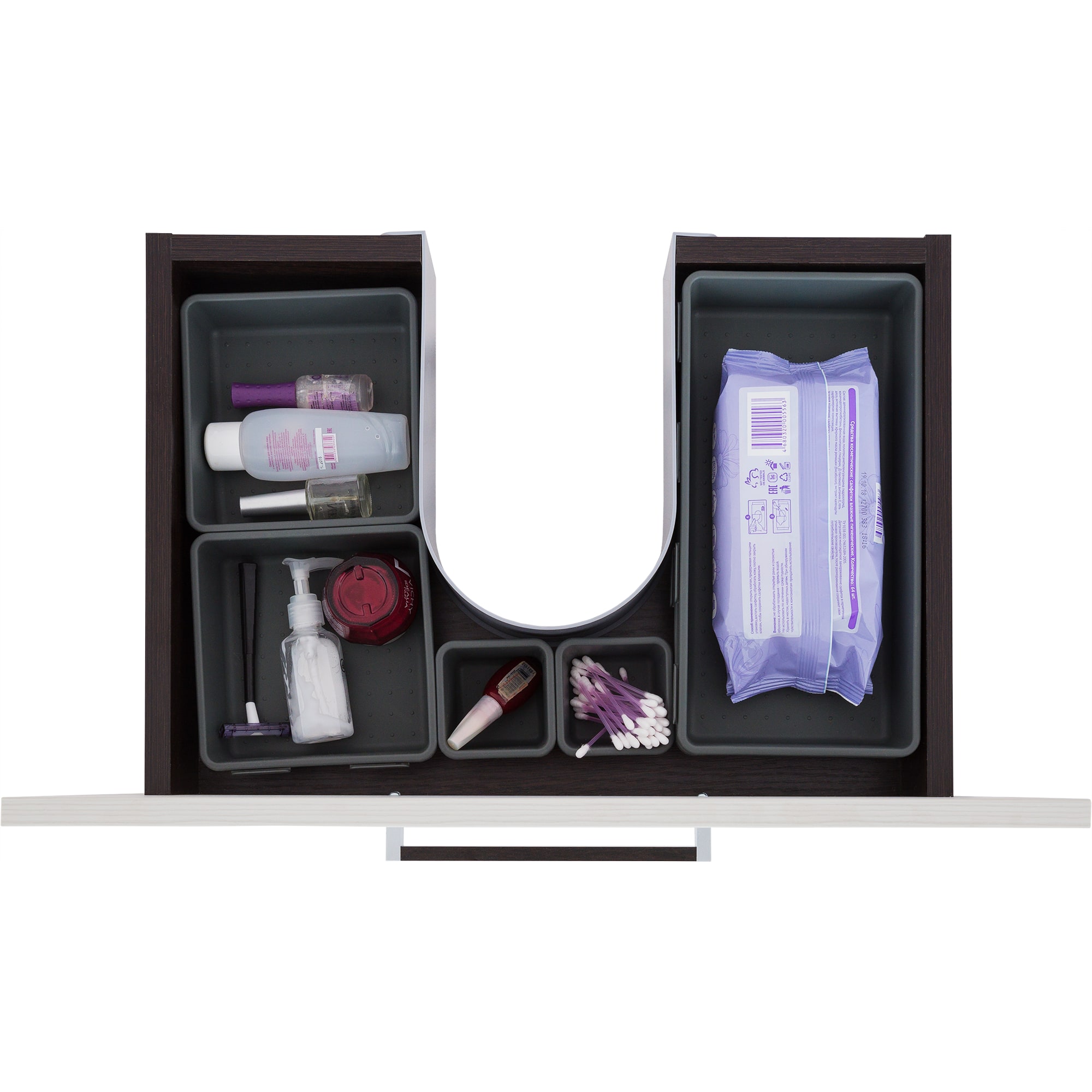 82109193 Лоток 8х8х5 см, цвет графитовый Santreyd  - Вид №5