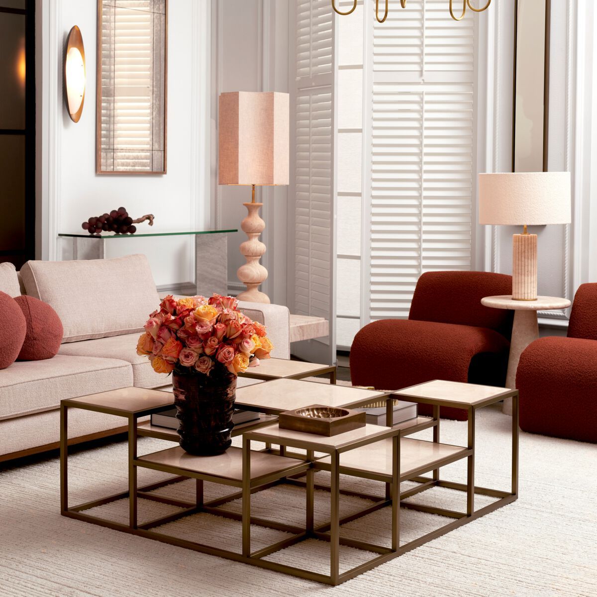 Сплошной цвет шерстяной ковер Eichholtz TORRANCE 200x300 ARCH-00090626 - Вид №3