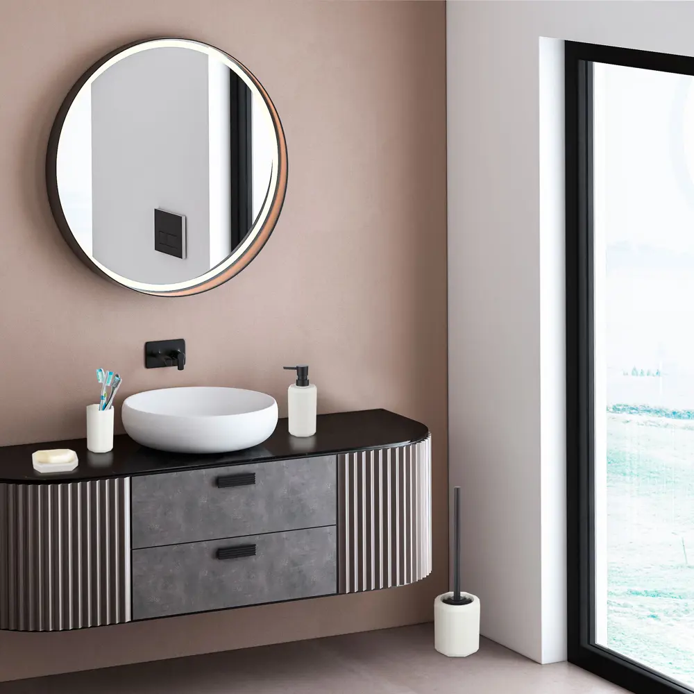 Ёршик для унитаза SWENSA Grid — стильная чистота для современной ванной 89350254 STLM-0999244 - Вид №3