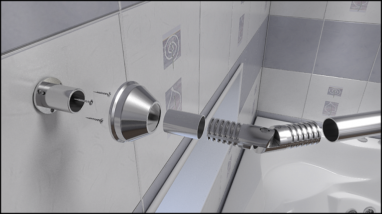 КО00287 Карниз Bas Ривьера Santreyd - Вид №1