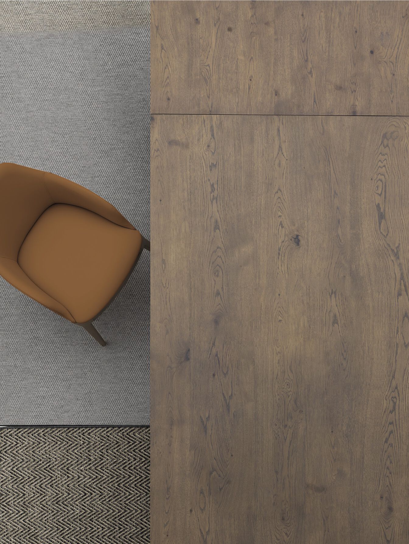 Прямоугольная столешница из дуба Devina Nais Free ARCH-00115439 - Вид №3