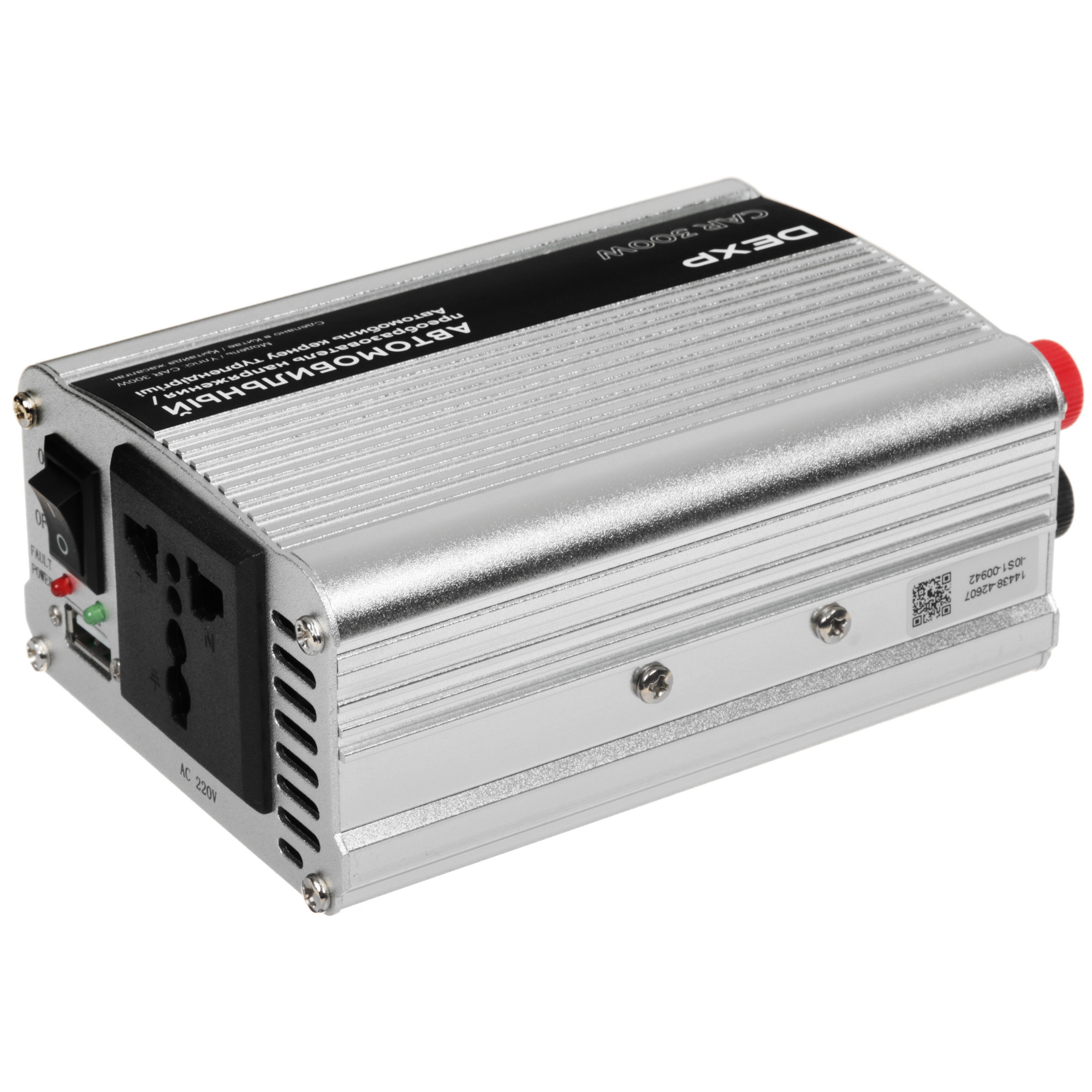 1037024 Инвертор DEXP CAR 300W STDN-0075294 - Вид №1
