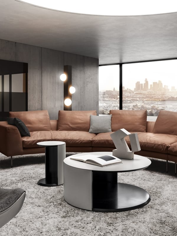 Деревянный низкий круглый журнальный столик i 4 Mariani Papier ARCH-00053275 - Вид №3