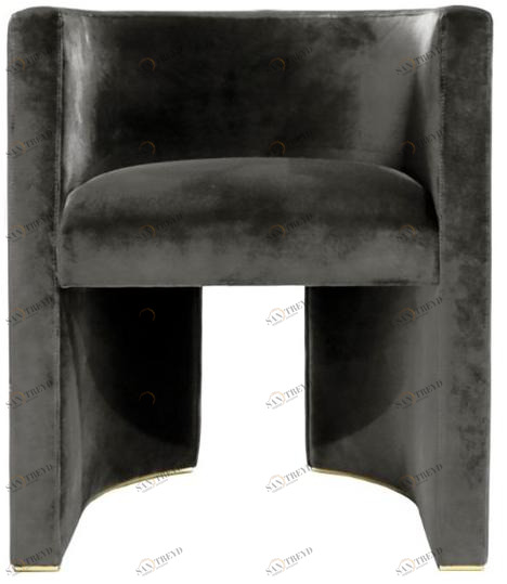 ANA ROQUE INTERIORS Мягкое бархатное кресло с подлокотниками Urban sun-id-1466120