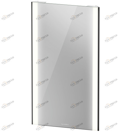 XV70300B2B2 Зеркало с подсветкой, версия "Sensor" Серии/XViu #XV7030 450 x 40 мм Black Matt Duravit