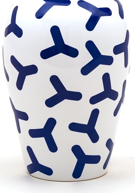 10647360 Seletti Ваза с крышкой Seletti "Кимоно.Зои" 15,5см Фарфор 