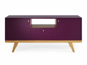 Тумба под телевизор с ящиком фиолетовая Thimon v2 THE IDEA  210264 Фиолетовый
