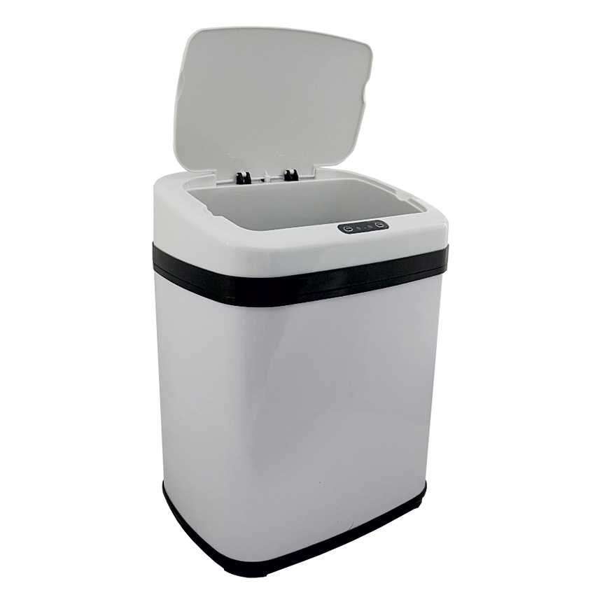 304009707 Урна сенсорная AGB-20W (белая) KSITEX  - Вид №1