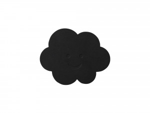 983361 NUPO black подстаканник ОБЛАКО диаметр 12 см, толщина 1,6 мм;LIND DNA