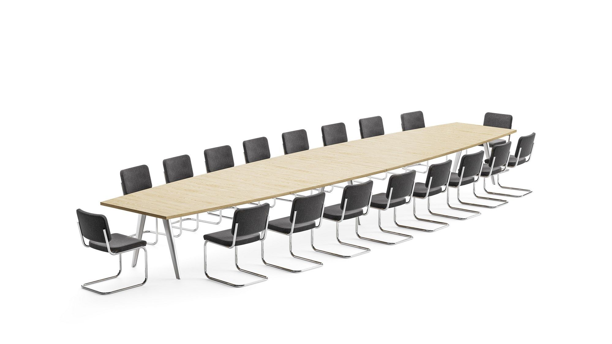 Деревянный модульный стол для совещаний THONET 1500 ARCH-00069409 - Вид №3