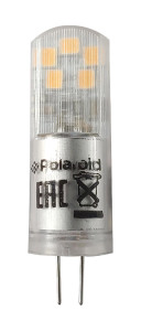 90077195 Светодиодная лампа PL-G412V33 2.80Вт теплый свет 300 Лм STLM-0103011 POLAROID