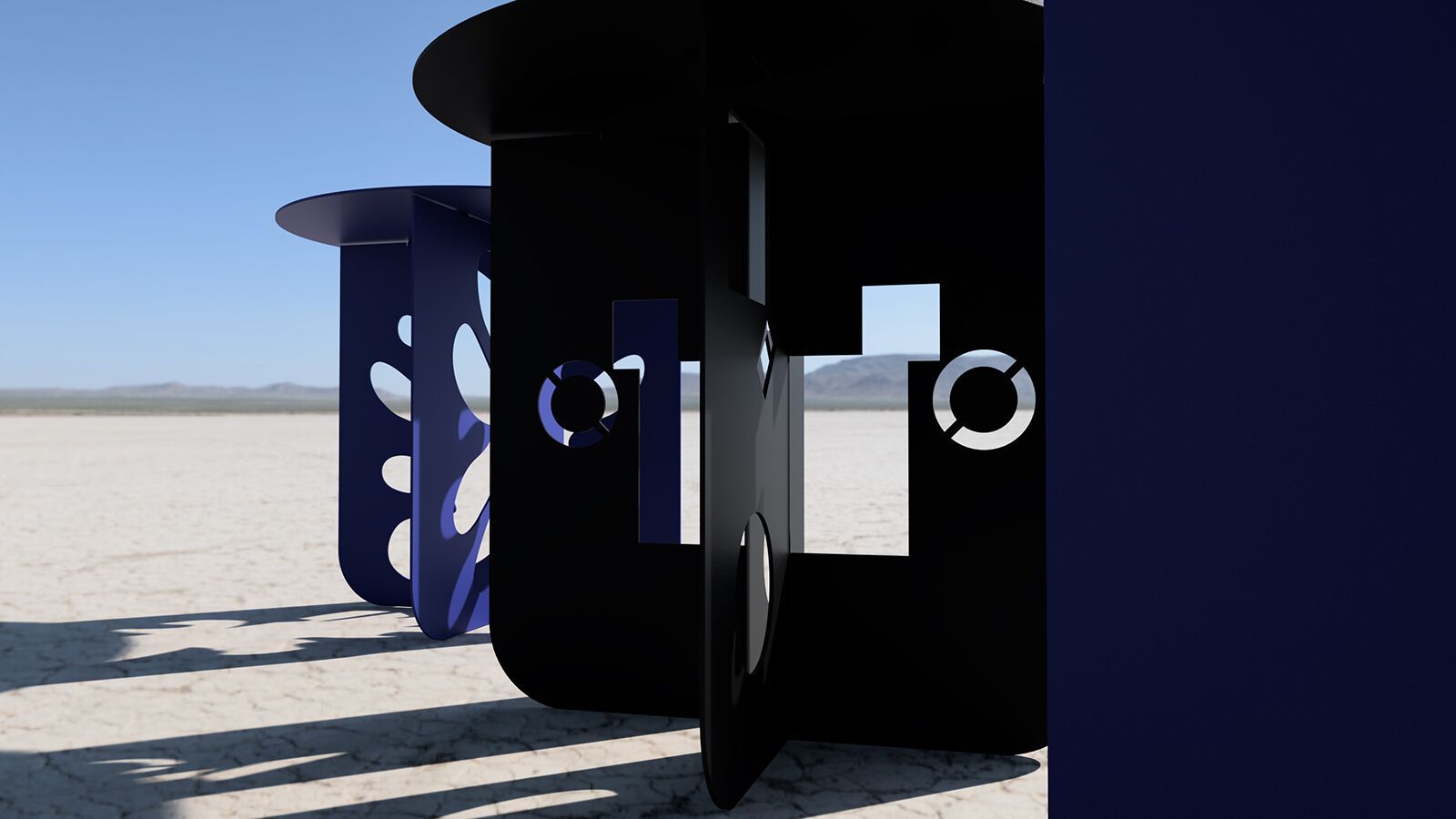 Круглый стол из листового металла Shishka Project Art Table ARCH-00114453 - Вид №6