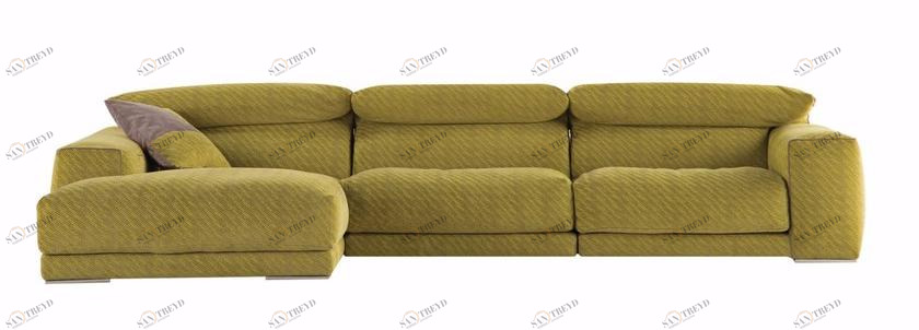 Roche Bobois Съемный тканевый диван с шезлонгом sun-id-1462855