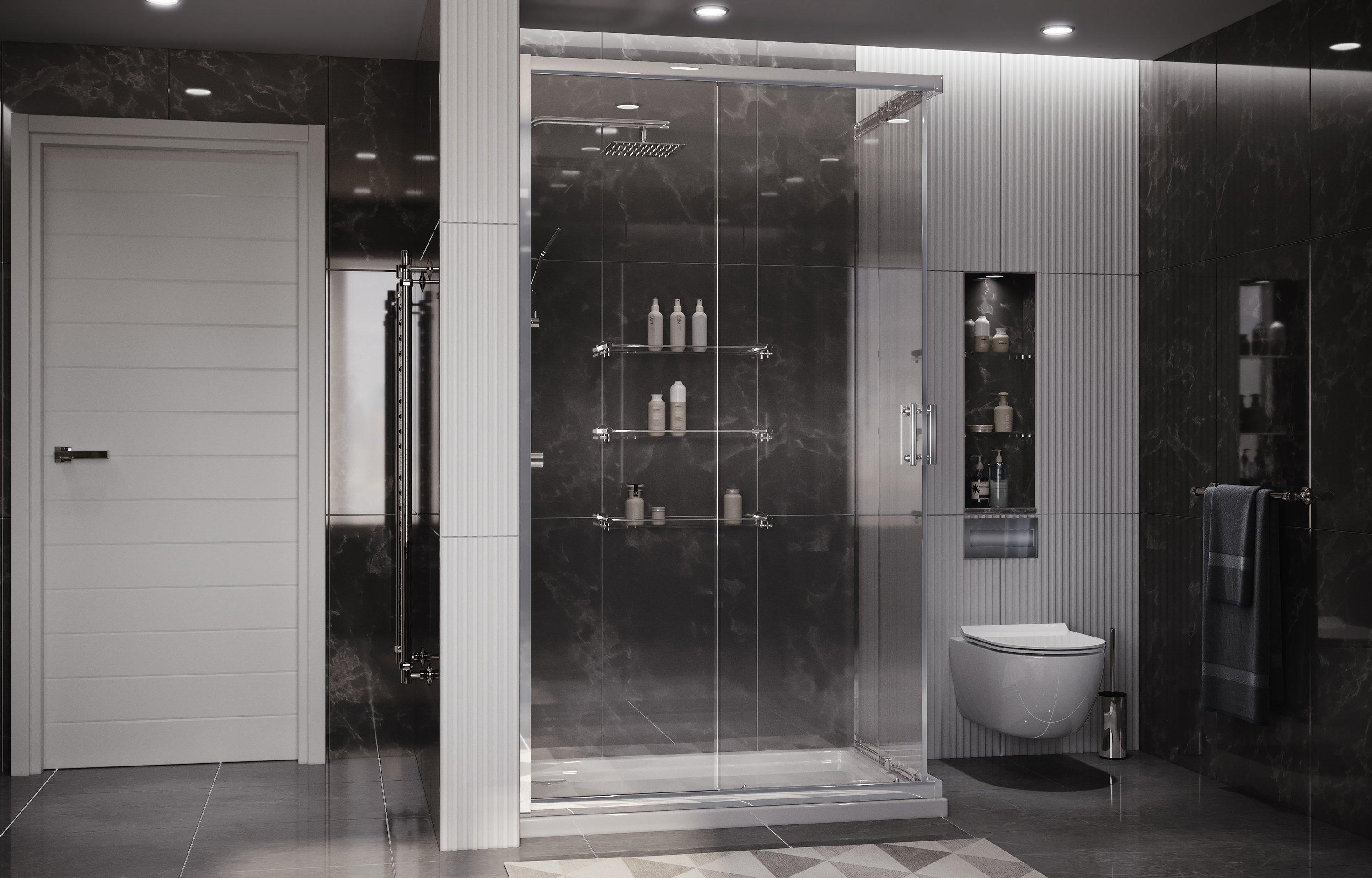 Душевое ограждение Ambassador Kingston 14011101 (1200x800x2000), 1 место  - Вид №3