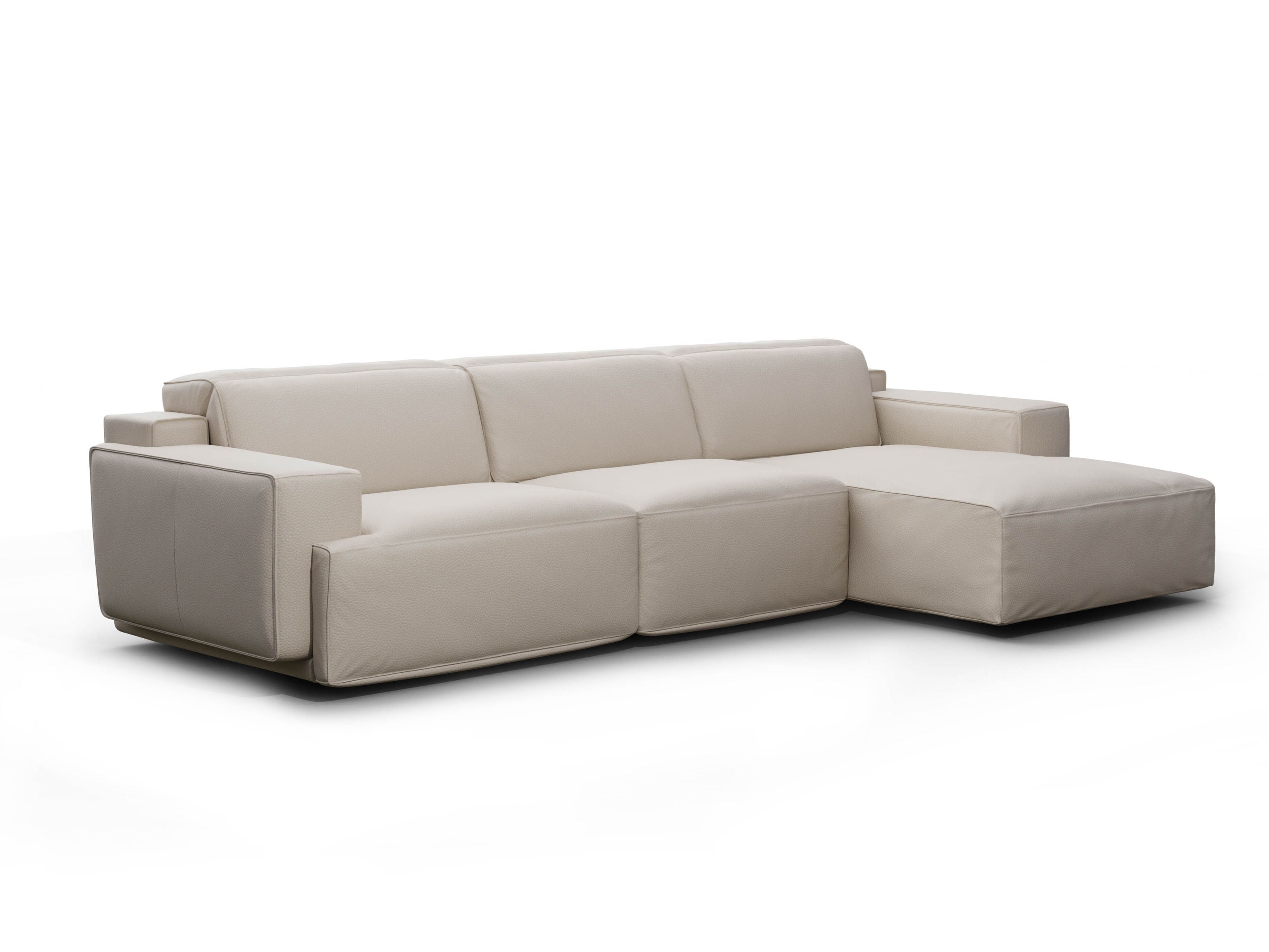 3-местный кожаный диван с откидывающейся спинкой Natuzzi Italia IAGO ARCH-00067871 - Вид №3