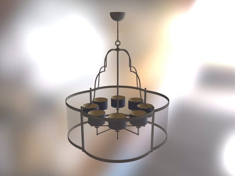 Металлический подвесной светильник ручной работы Abrissi Ареццо ARCH-00054319 - Вид №1