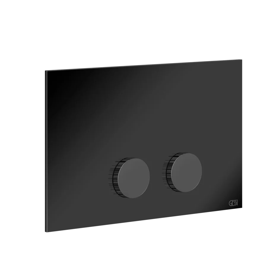 Запорная пластина 54635 706 Gessi Ingranaggio ЧЕРНЫЙ МЕТАЛЛ PVD 54635706