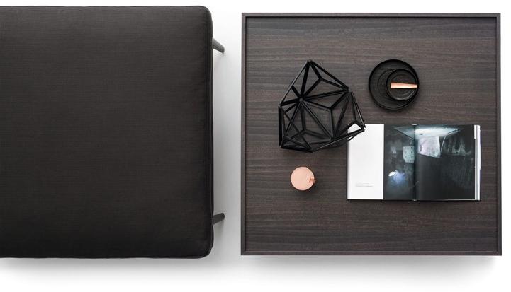 Ditre Italia Прямоугольный журнальный столик из ткани Kim sun-id-1345487 - Вид №1