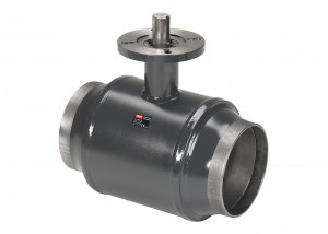 Danfoss JiP Premium WW под приварку с фланцем под ручной редукторный привод или электропривод JIP Premium WW Кран шар Ду125 Ру25 б/пр 065N0147