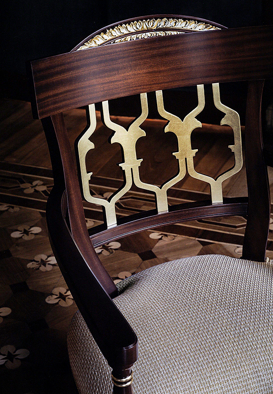 Стул HERMITAGE ANGELO CAPPELLINI 39110/P Nuance - Вид №1