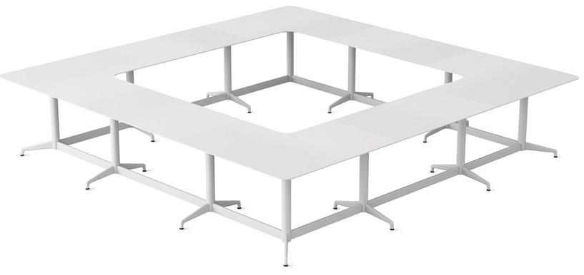 Herman Miller Модульный квадратный стол для переговоров Civic sun-id-1493811 - Вид №1