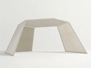 Paola Lenti Беседка из белого полотна