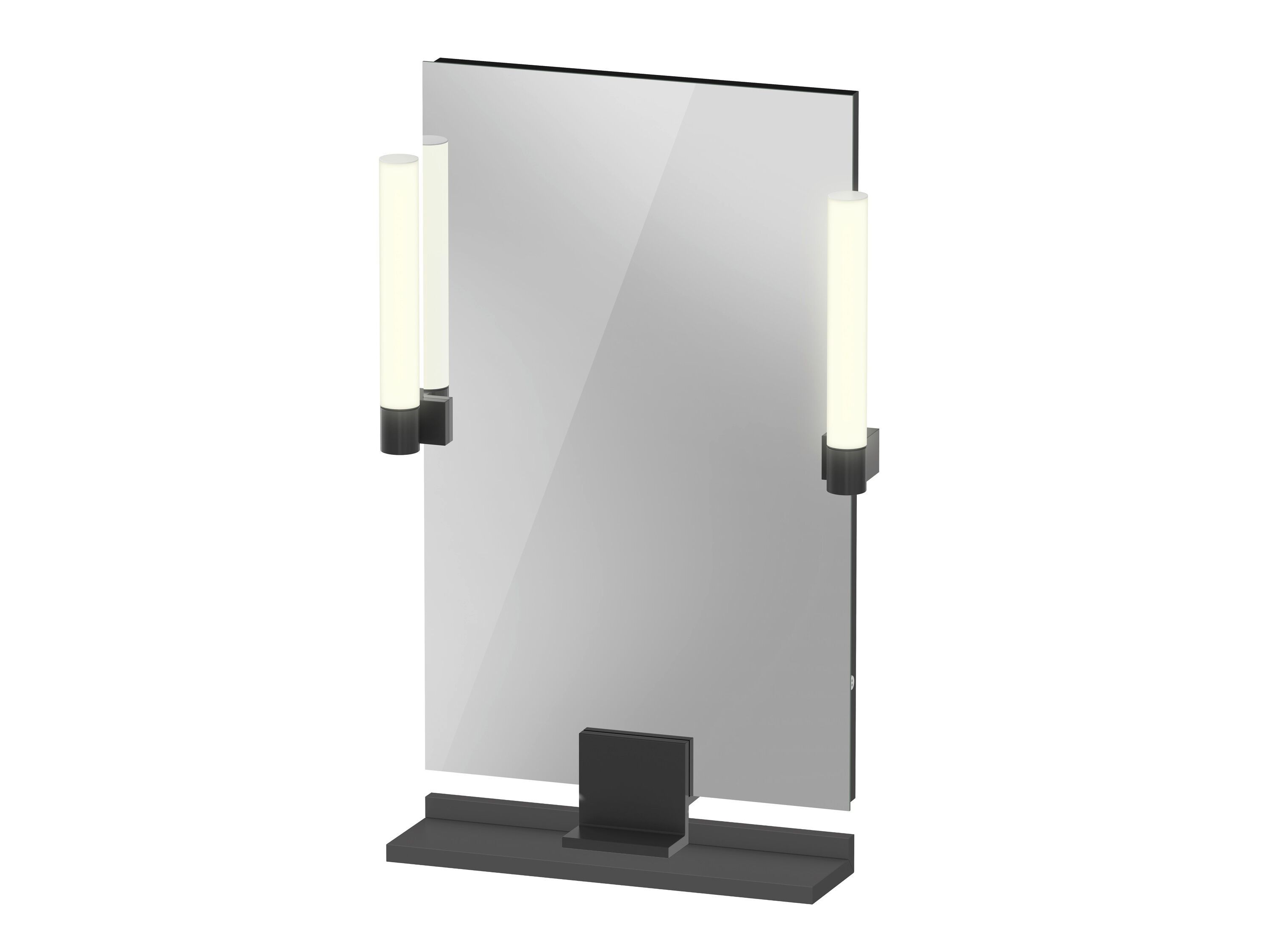 Прямоугольное деревянное настенное зеркало с полкой Duravit Sivida ARCH-00116468