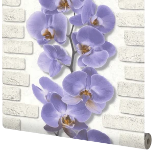 Обои виниловые Аспект Ру Орхидея фиолетовые 0.53 м 10107-46