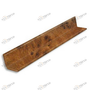 Уголок для МДФ Панели Профиль-Лайн Орех темный глянец 2600х45х6мм 7315