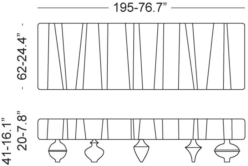 Il Pezzo Mancante Скамейка из кожи или бархата Il pezzo 1 sun-id-1437186 - Вид №3