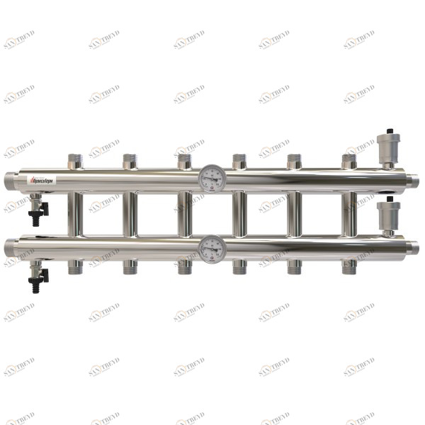 Купить Распределительный коллектор 85 кВт, 7 контуров Прокситерм GK327